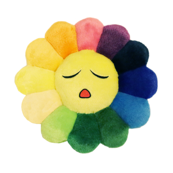 Takashi Murakami Flower Cushion Blue Pillow plush 30cm Complexcon kaikai  kiki