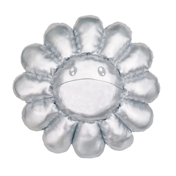 Takashi Murakami Silver Flower Cushion limited colours