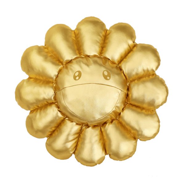 Takashi Murakami: Flower Cushion (Gold/Silver)