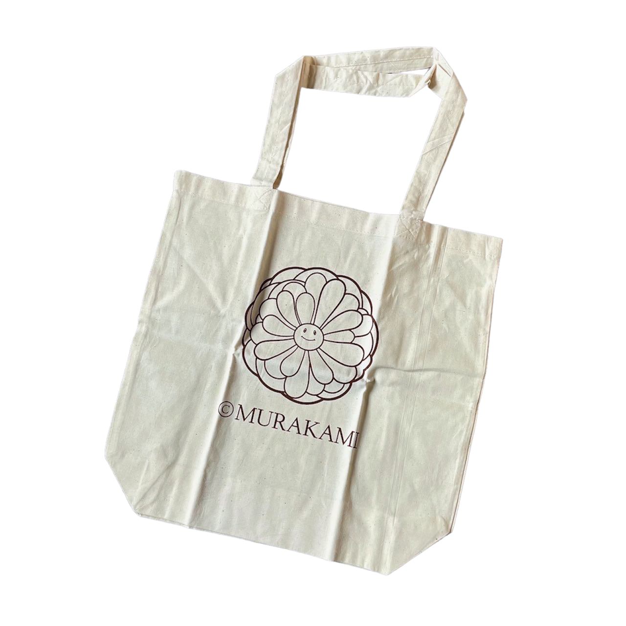 Takashi Murakami Kaikai Kiki Perrier Water Logo Tote Bag