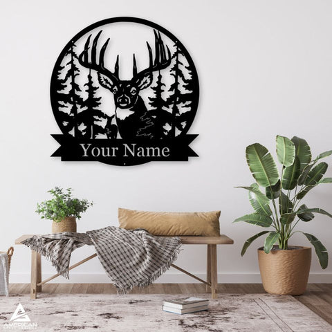 Deer monogram