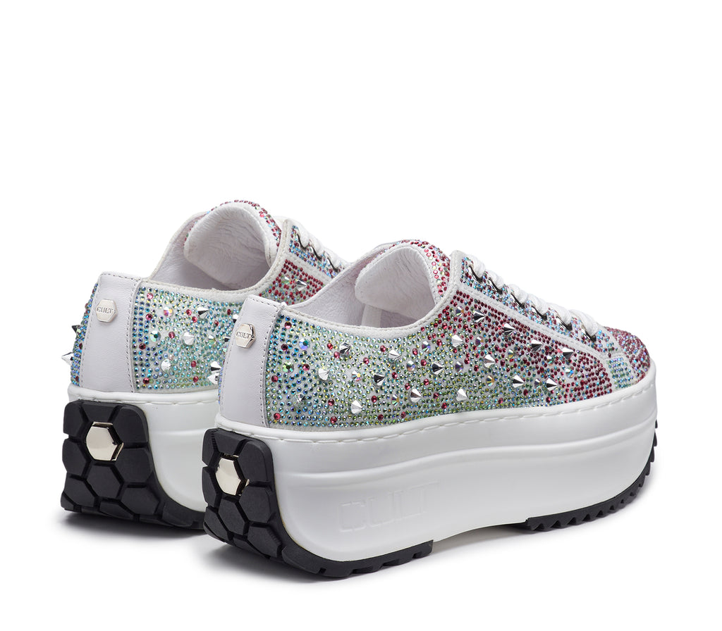 rechtop vacht Tahiti Women's Sneakers with Strass - Cult Official