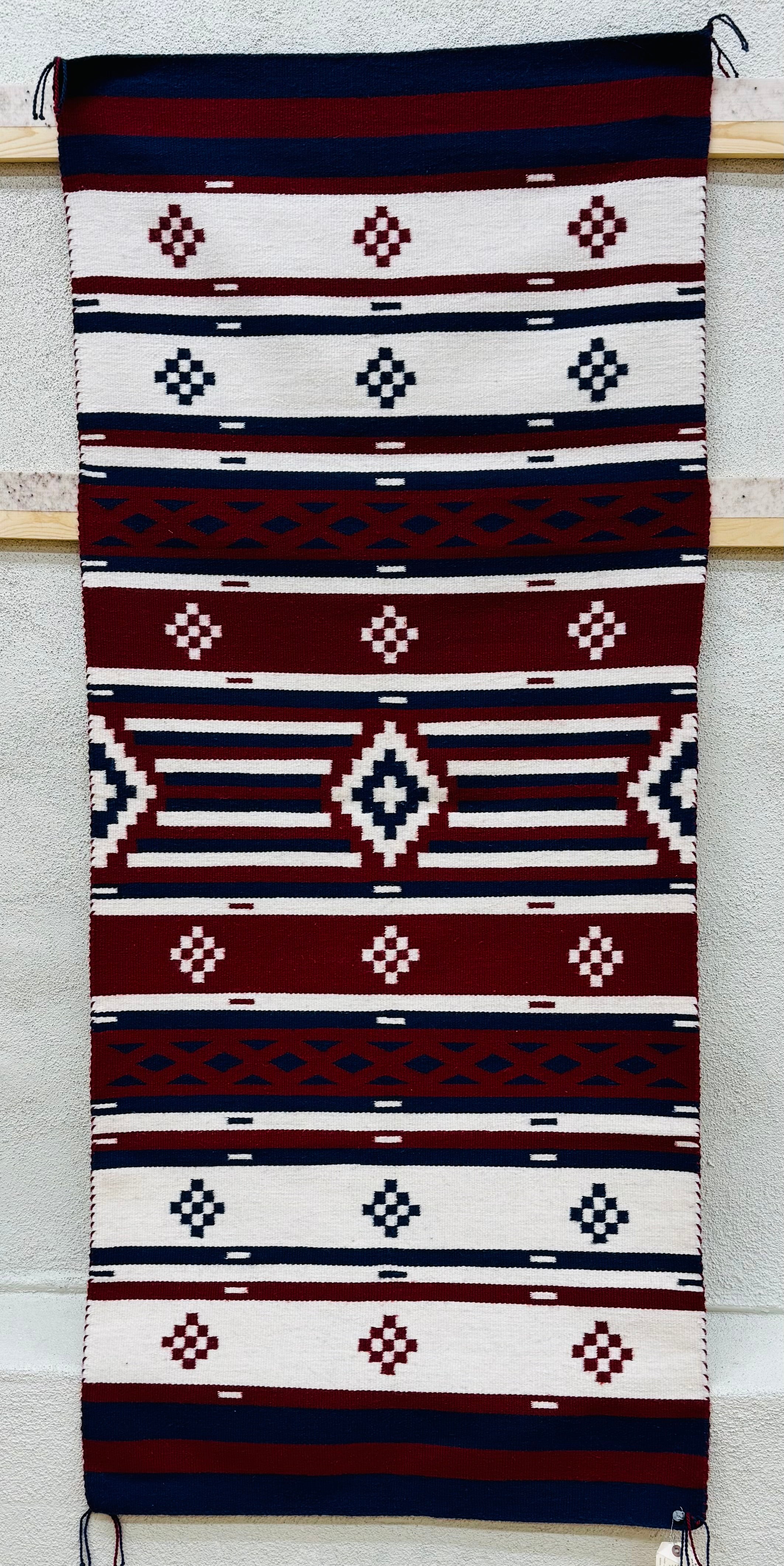 Chief Rival Pattern Runner Navajo Rug