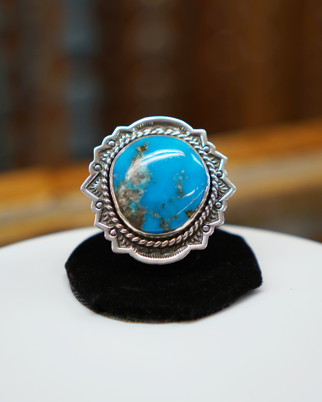 Turquoise and Silver Ring