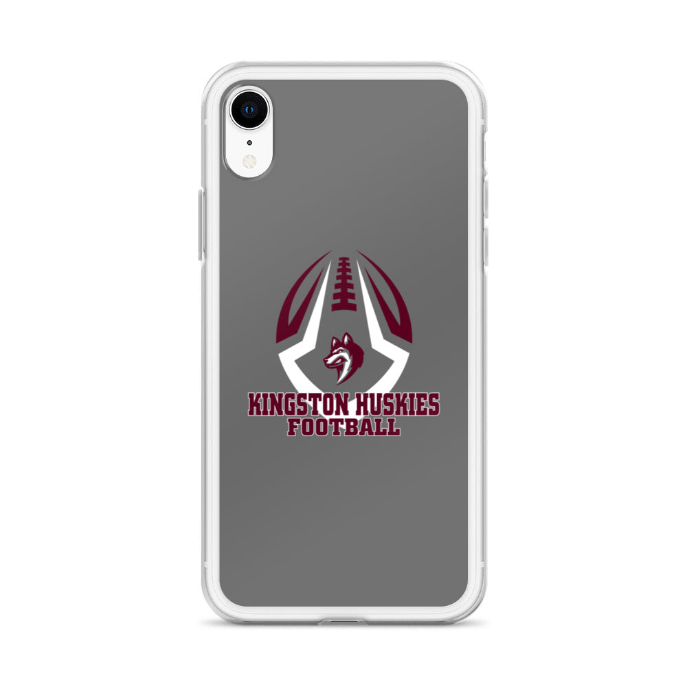 Kingston Huskies Football iPhone Case