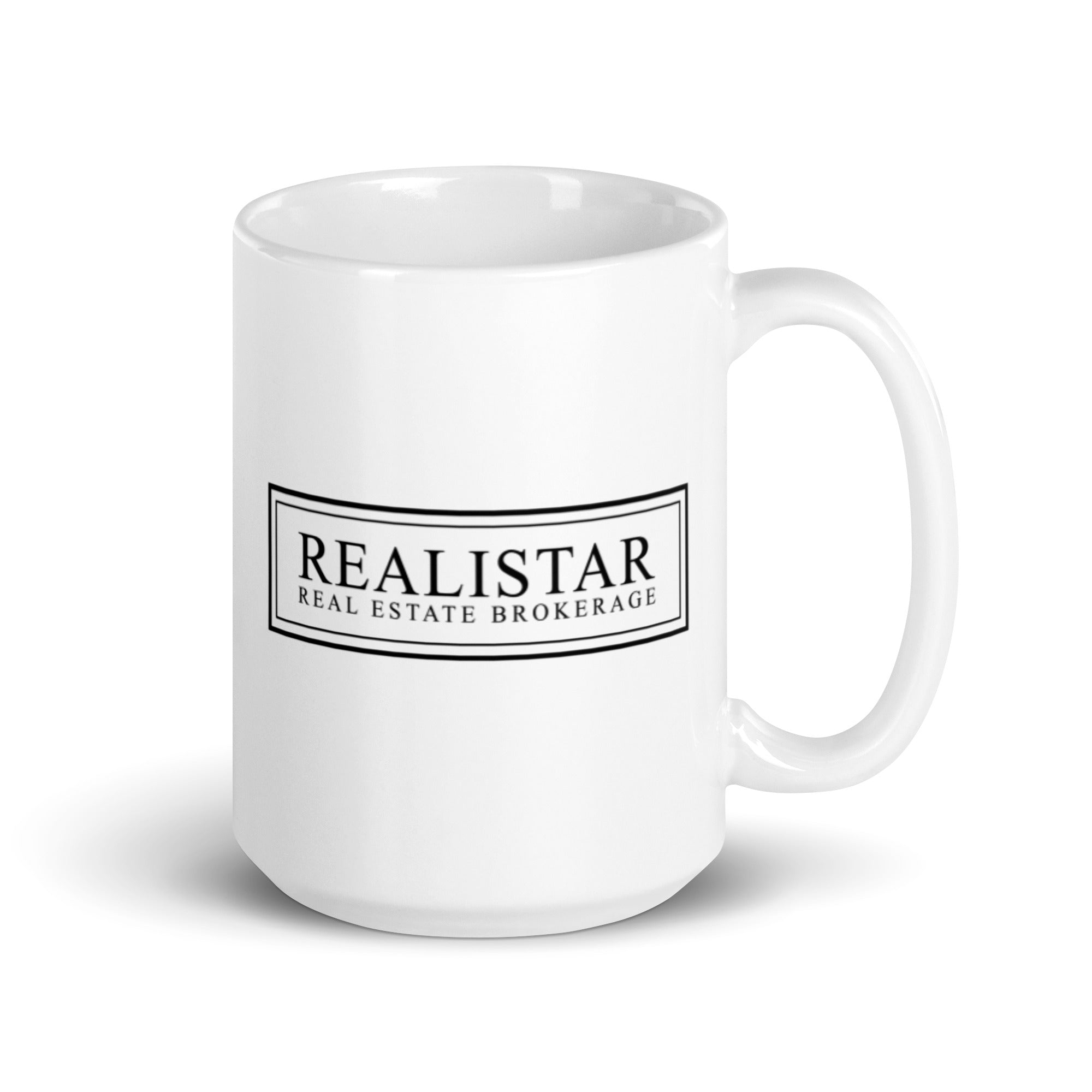 Realistar White glossy mug
