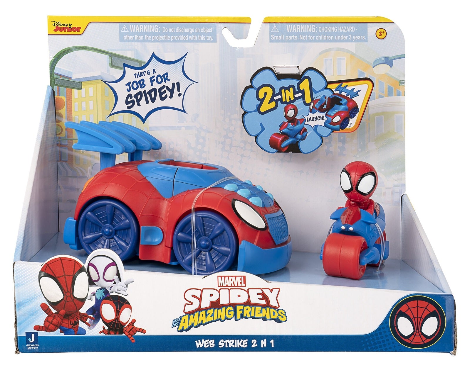 jazwares Spidey Web Transporter de Spidey