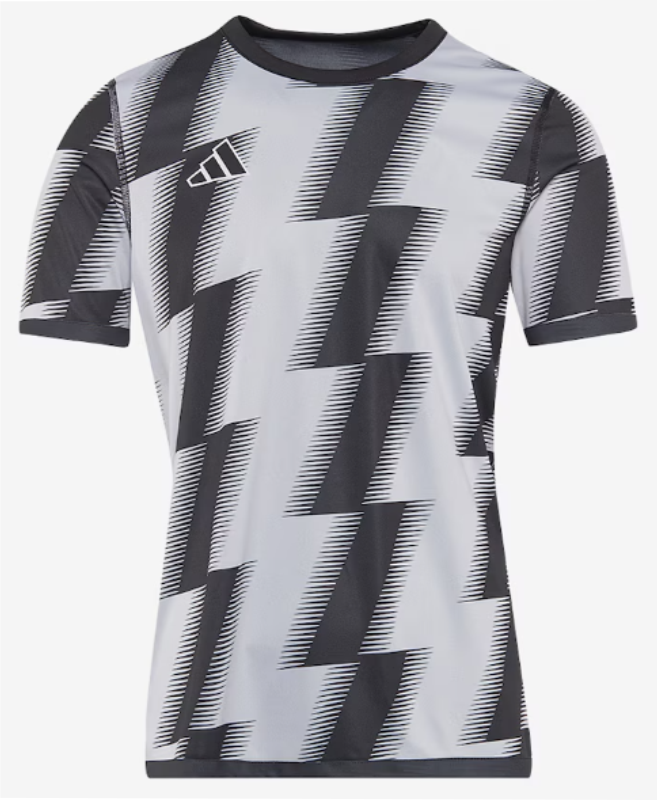 ADIDAS REVERSIBLE 24 JERSEY BLACK TEAM LIGHT GREY