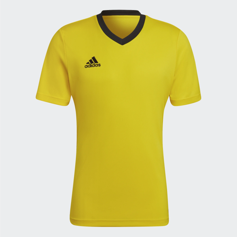 ADIDAS ENTRADA 22 JERSEY WOMEN TEAM YELLOW BLACK