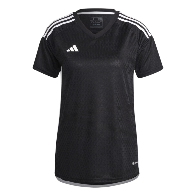 ADIDAS TIRO 23 COMPETITION MATCHDAY JERSEY WOMEN BLACK WHITE