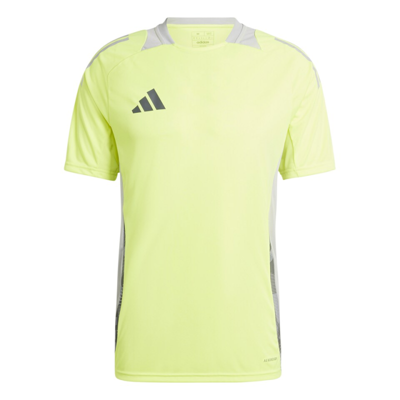 ADIDAS TIRO 24 COMPETITION JERSEY TEAM SOLAR YELLOW 2 GREY 2 DARK GREY