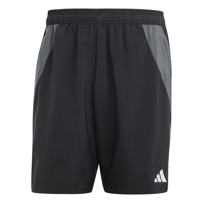 ADIDAS TIRO 24 COMPETITION DOWNTIME SHORTS BLACK TEAM DARK GREY WHITE