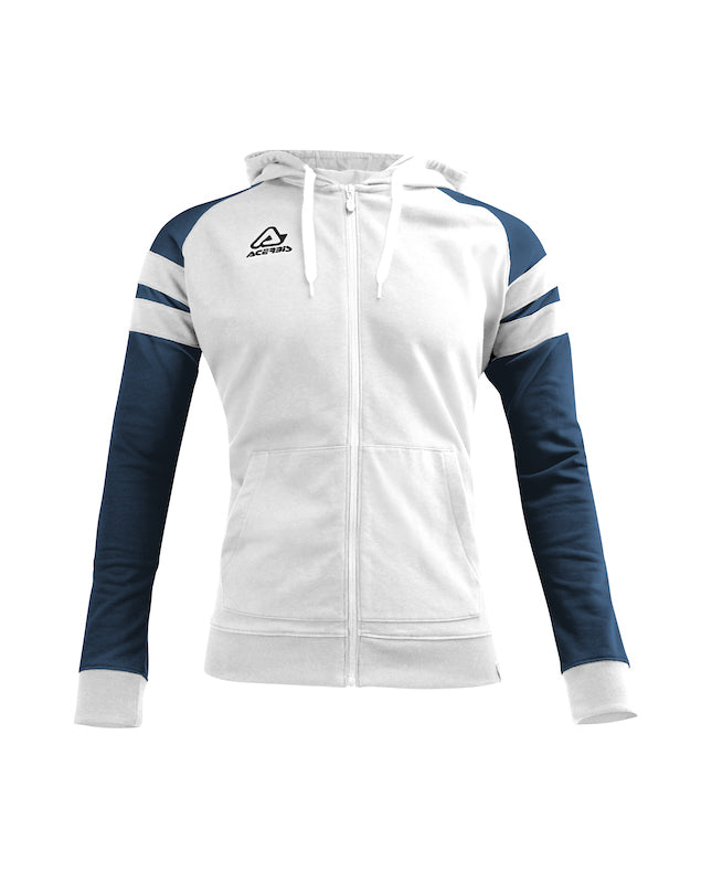 ACERBIS KEMARI HOODIE WHITE BLUE