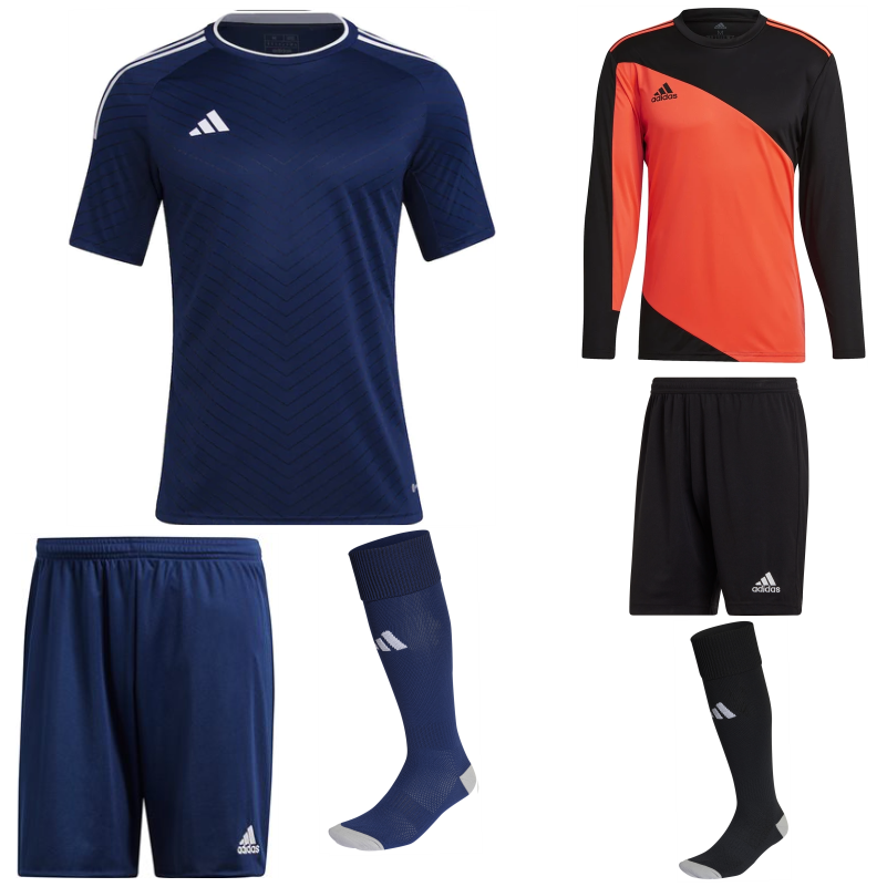 ADIDAS CAMPEON 23 SS KIT BUNDLE TEAM NAVY BLUE 2