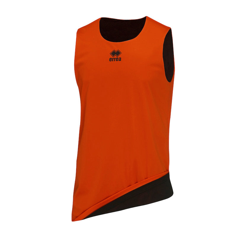 ERREA CHICAGO DOUBLE BASKETBALL VEST ORANGE BLACK