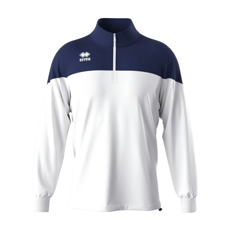 ERREA BLAKE 1/4 ZIP SWEATSHIRT WHITE NAVY