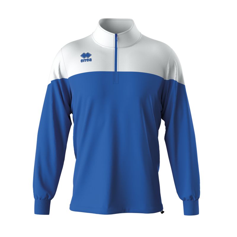 ERREA BLAKE 1/4 ZIP SWEATSHIRT BLUE WHITE