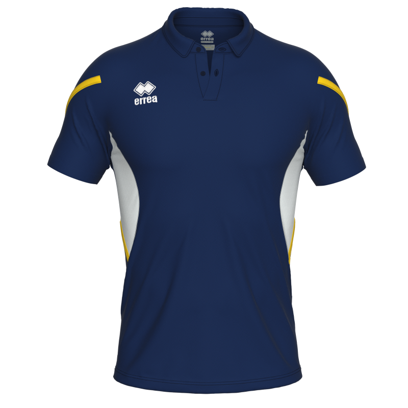 ERREA CLARK POLO NAVY WHITE YELLOW