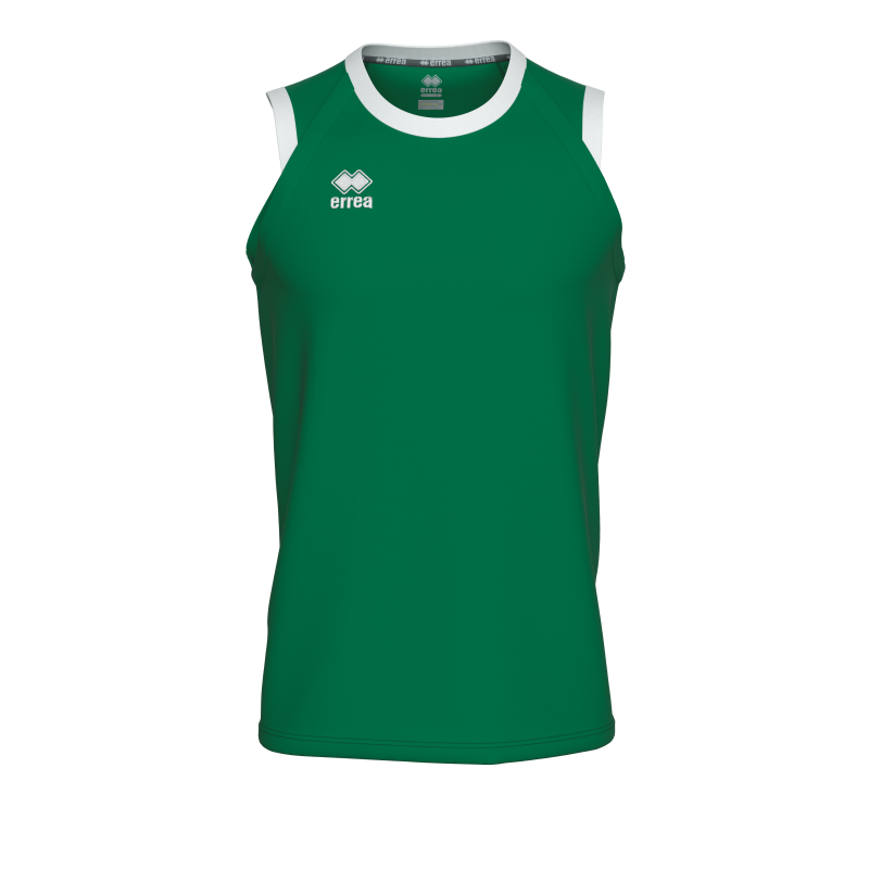 ERREA DAYTON BASKETBALL VEST GREEN WHITE