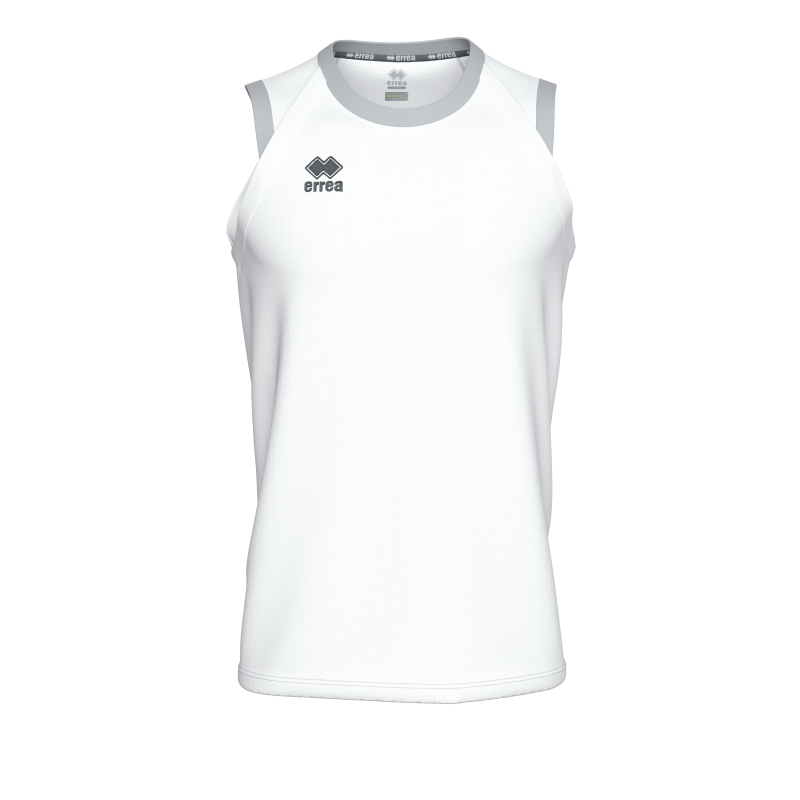 ERREA DAYTON BASKETBALL VEST WHITE GREY