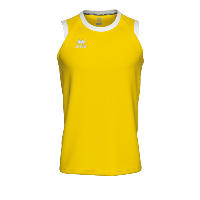 ERREA DAYTON BASKETBALL VEST YELLOW WHITE