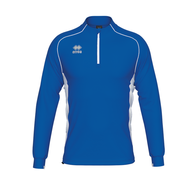 ERREA DYNAMIC 1/4 ZIP SWEATSHIRT BLUE WHITE