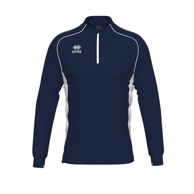 ERREA DYNAMIC 1/4 ZIP SWEATSHIRT NAVY WHITE