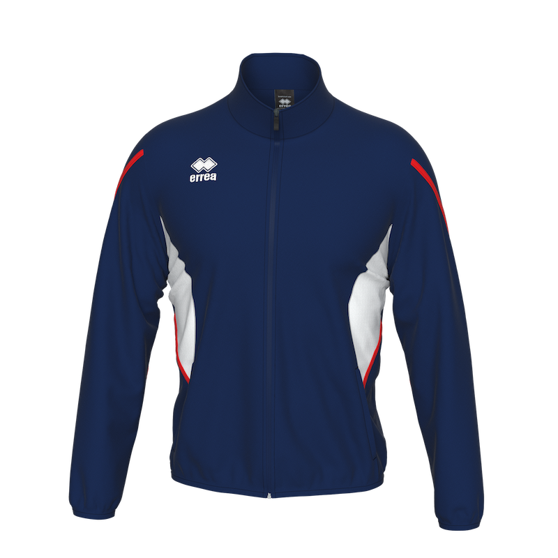 ERREA CHRISTOPHER FULL ZIP TRACK JACKET NAVY WHITE RED