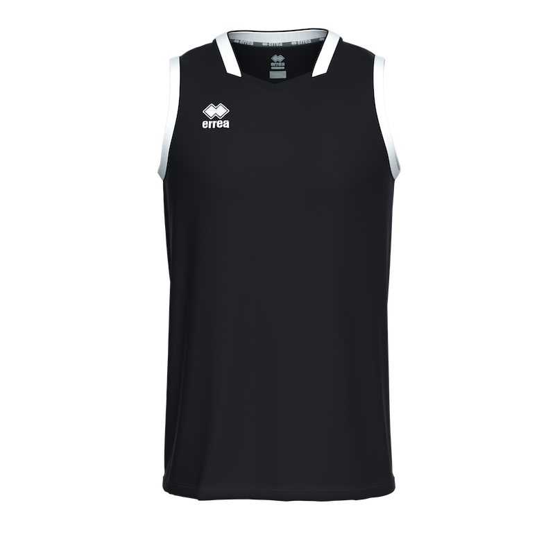 ERREA MAGIC BASKETBALL VEST BLACK WHITE