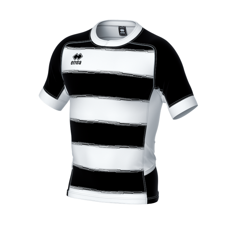 ERREA CLYNE RUGBY JERSEY WHITE BLACK