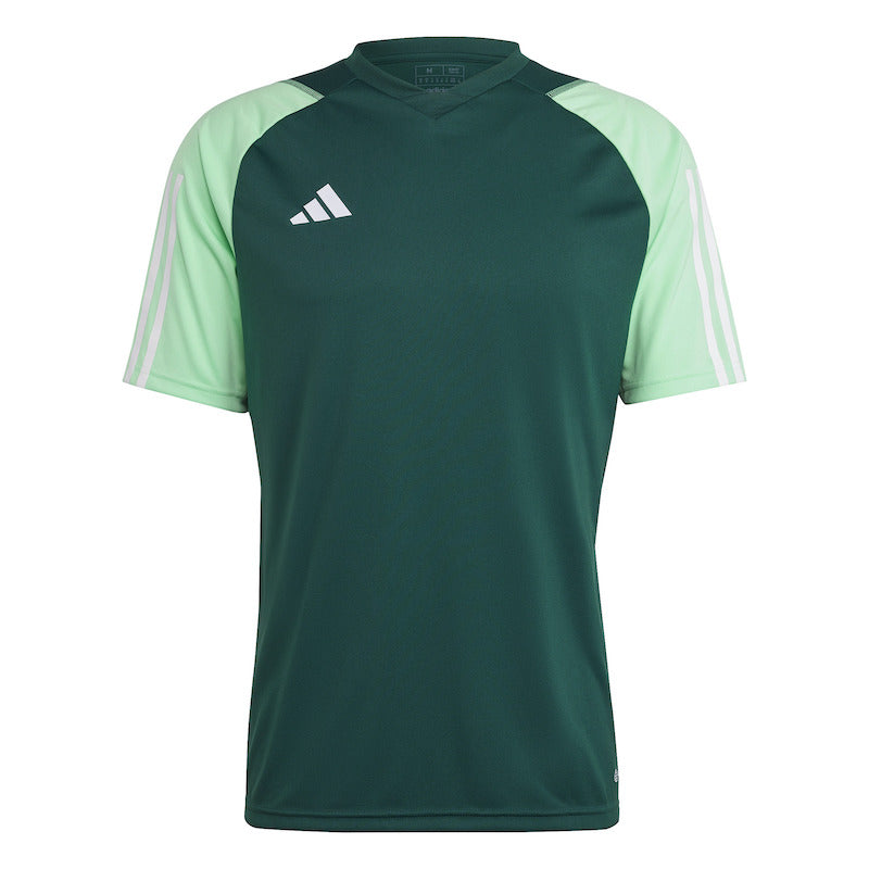 ADIDAS TIRO 23 COMPETITION SS JERSEY TEAM DARK GREEN BEAM GREEN