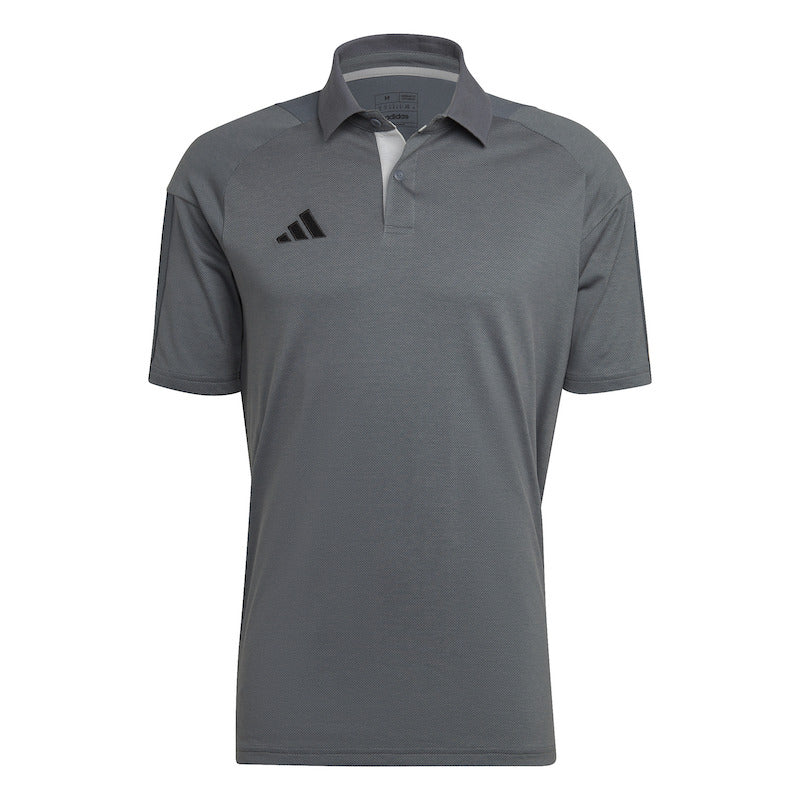 ADIDAS TIRO 23 COMPETITION COTTON POLO TEAM ONIX TEAM LIGHT GREY