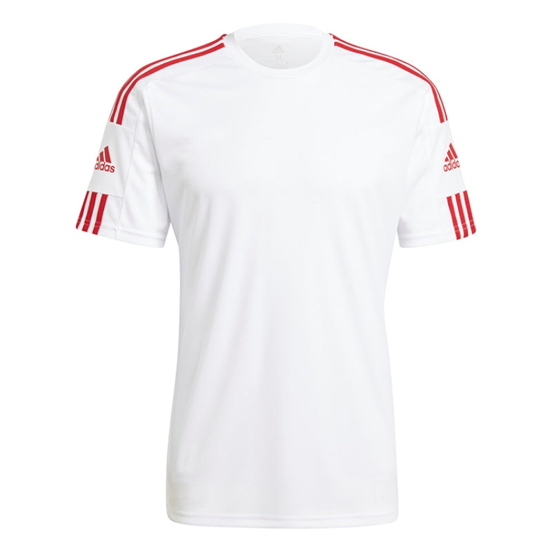 ADIDAS SQUADRA 21 SS JERSEY WHITE/TEAM POWER RED