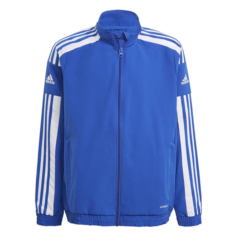 ADIDAS SQUADRA 21 PRESENTATION JACKET TEAM ROYAL BLUE/WHITE