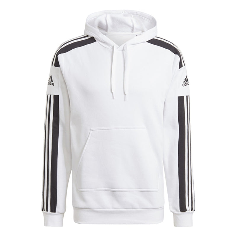 ADIDAS SQUADRA 21 SWEAT HOODY WHITE/BLACK