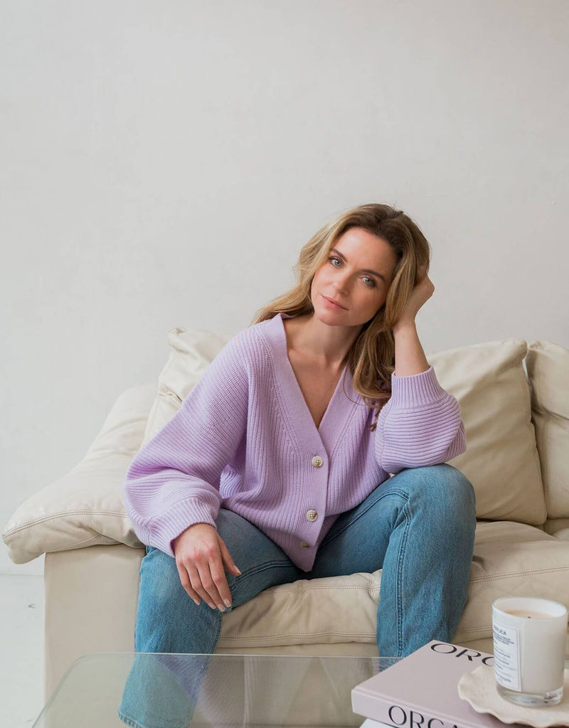 Cosy Cashmere Cardigan from Story Cashmere