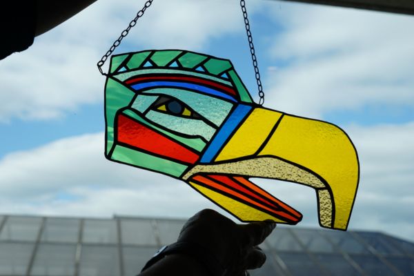 Stained Glass With Metis Spirit