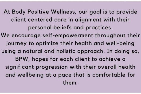 body positive wellness mission