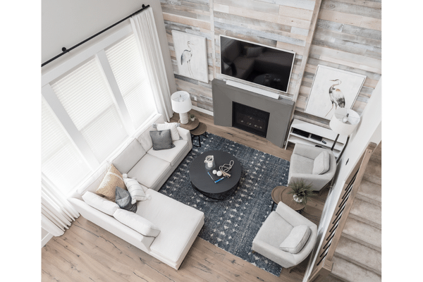 kc interior design remodelled living room chilliwack british columbia