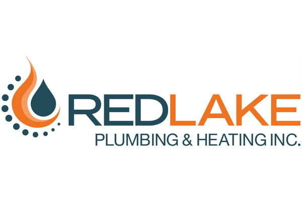 red lake plumbing and heating logo