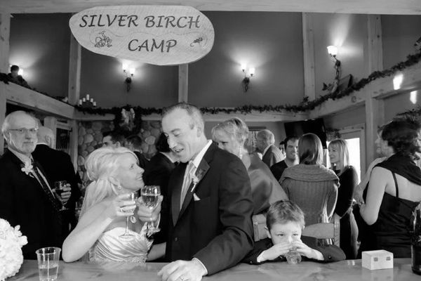 silver birch camps wedding photo