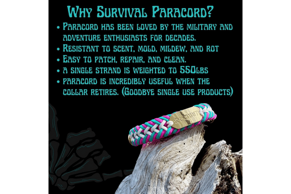 summit dogwear paracord benefits