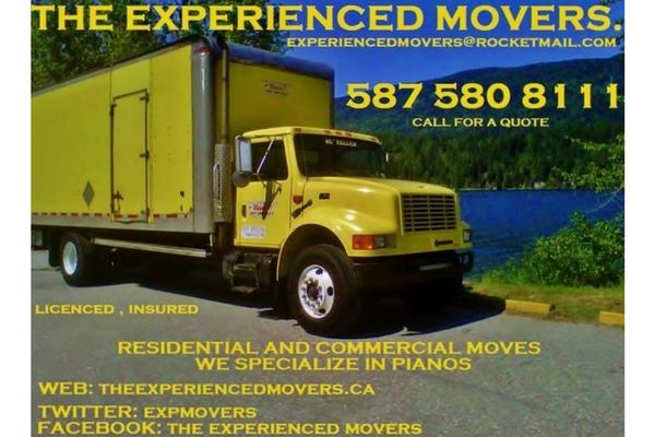 the experienced movers inc advertisement