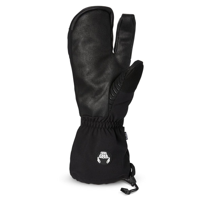 Crab Grab Cinch Snowboard Gloves - Black/Grey – CCS