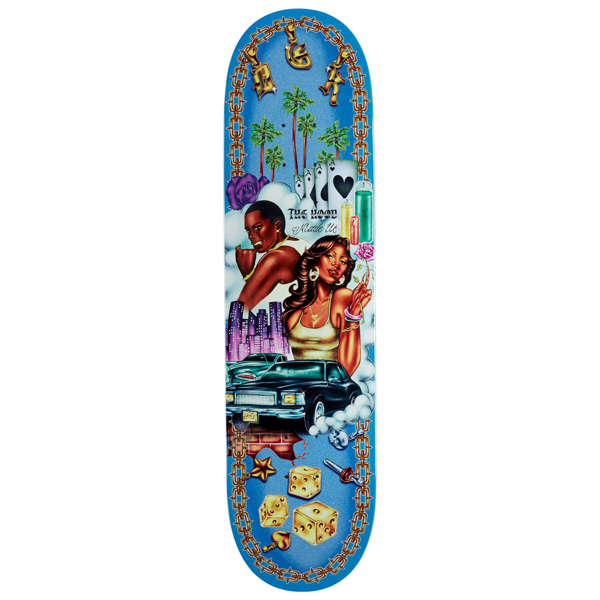 DGK The Hood Made Us Skateboard Deck - 8.06
