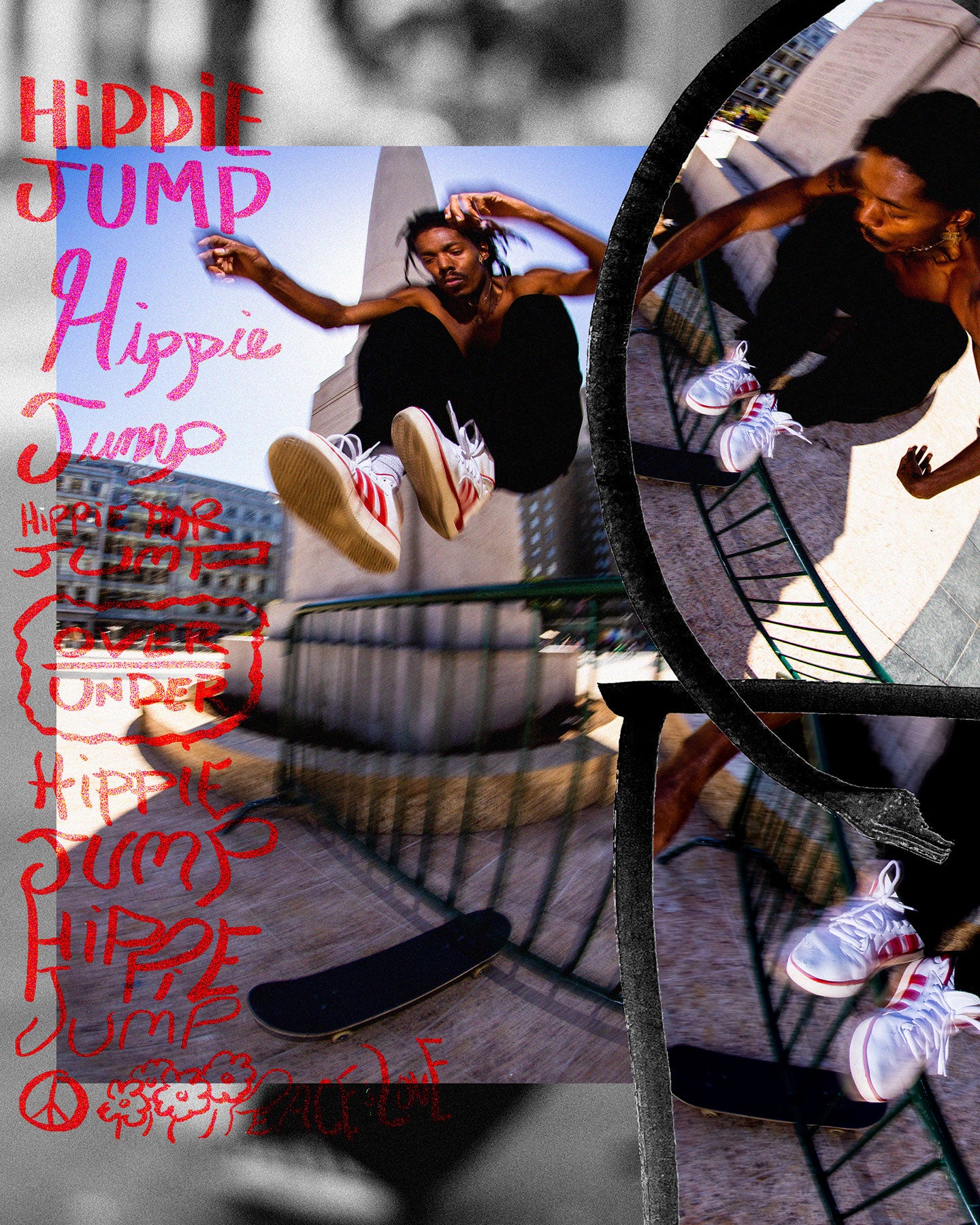 Drake Johnson hippie jump