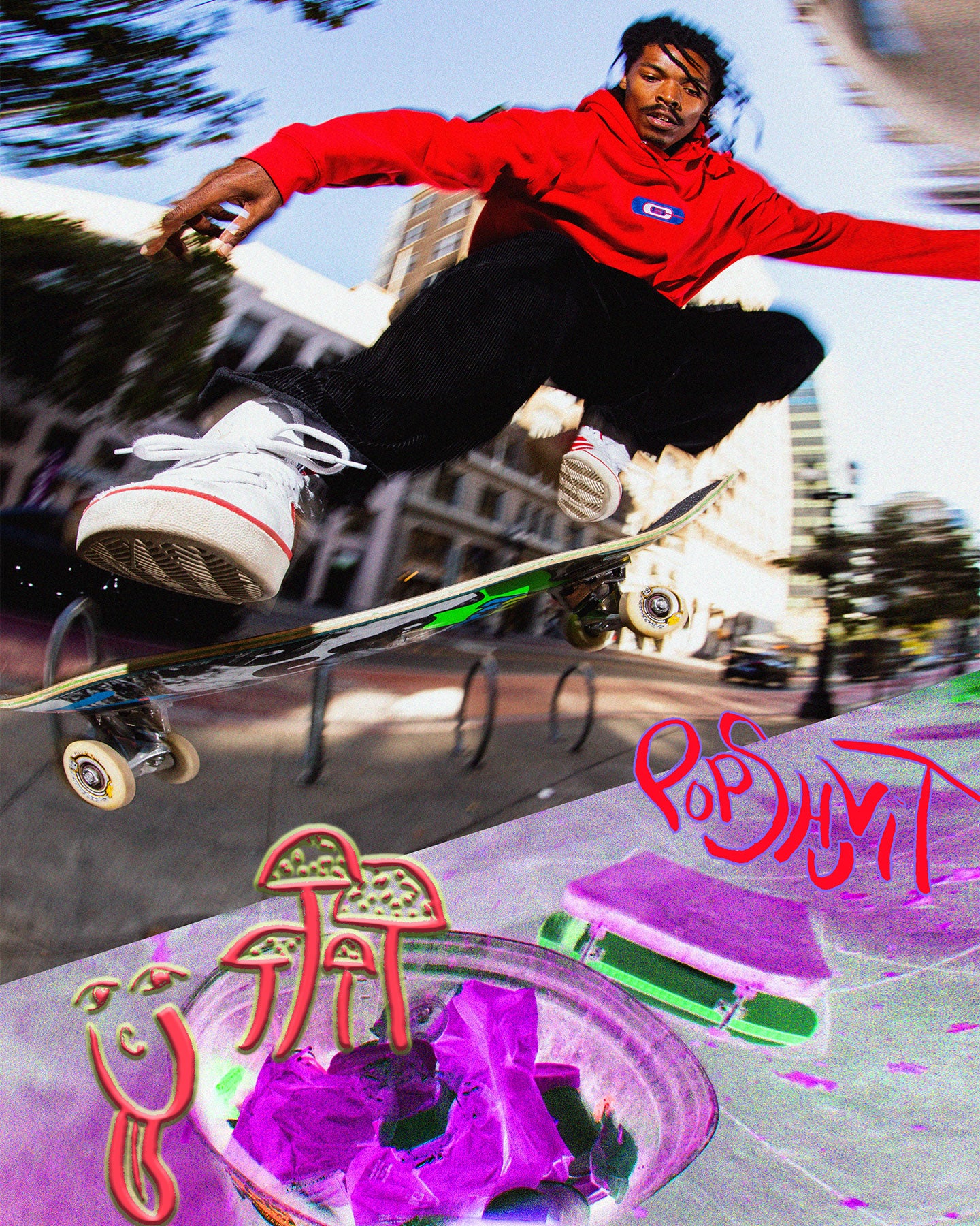 Drake Johnson skateboard