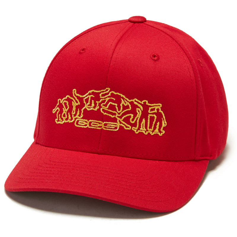 CCS Flexfit Hat - Red