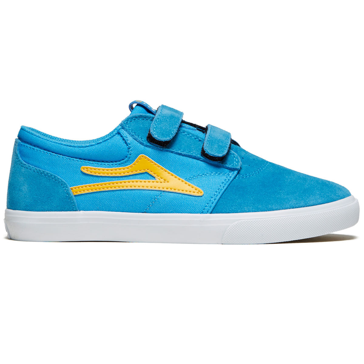 Lakai Youth Griffin Shoes - Moroccan Blue Suede