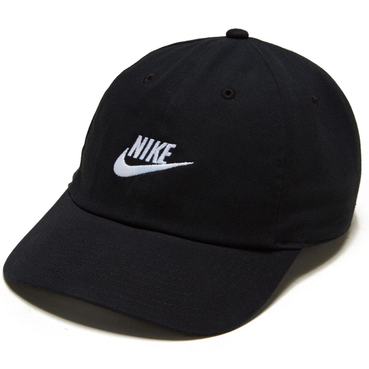 Nike Heritage86 Futura Washed Hat Black/Black/White | lupon.gov.ph